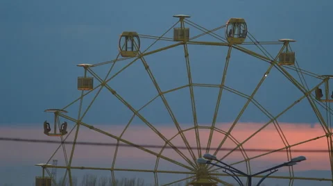 Ferris Wheel Stock Footage 52933271