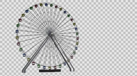 Ferris wheel Vídeos de archivo 59892057