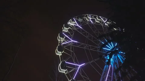 Ferris wheel Stock Footage 66302551