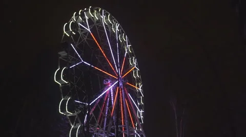 Ferris wheel Stock Footage 66442514
