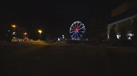 Ferris wheel Stock Footage 69031796