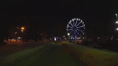 Ferris wheel Stock Footage 69181102