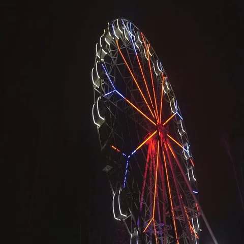Ferris wheel Stock Footage 69378859