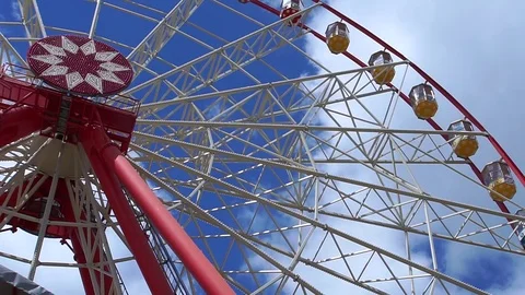 Ferris wheel. Stock Footage 75628028