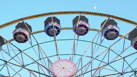 A Ferris Wheel Stock Footage 76238554