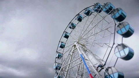 Ferris Wheel Stock Footage 77560709