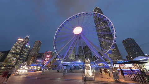 Ferris wheel Stock Footage 89900515
