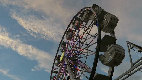 Ferris Wheel Stock Footage 96269129