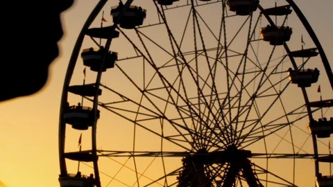 Ferris Wheel Stock Footage 99019156