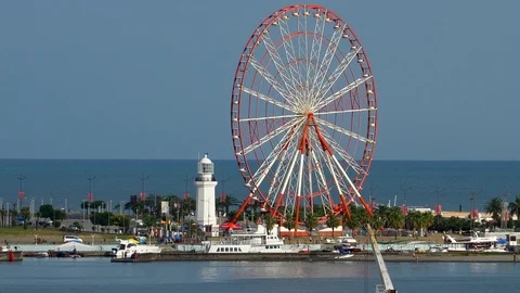 Ferris Wheel Stock Footage 99658010