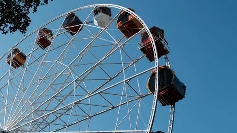 Ferris wheel Stock Footage 123709046
