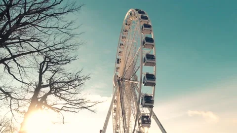 Ferris wheel Stock Footage 145684328