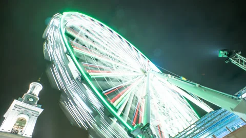 Ferris Wheel Stock Footage 147455194