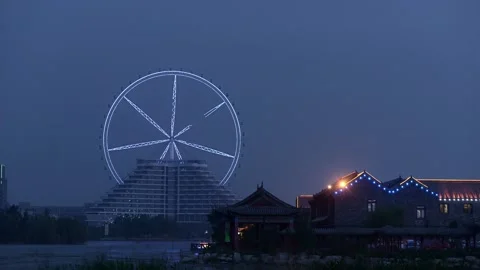 Ferris wheel 库存影片 168602612