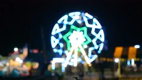 Ferris wheel Video stock 205359672