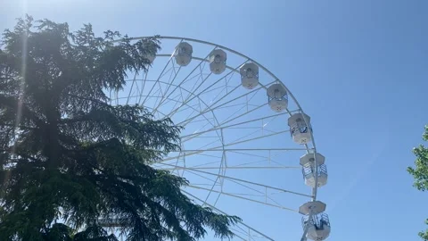 Ferris wheel, Geneva Stock Footage 253194430