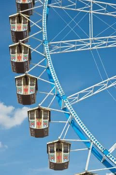 Ferris wheel in germany Stock Photos