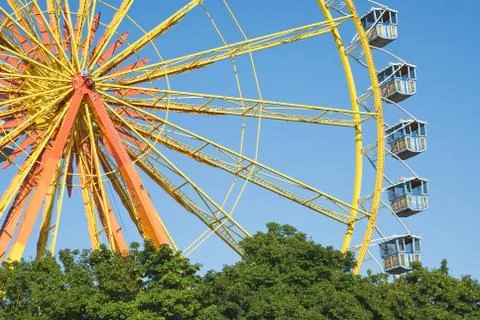Ferris wheel in germany Stock Photos
