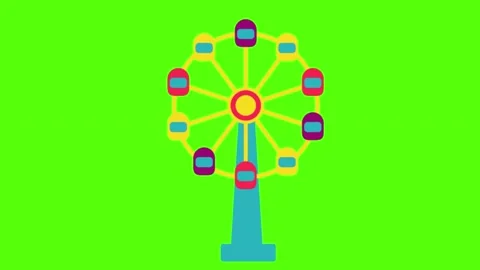 Ferris Wheel Screen Stock Videos – Royalty-Free HD & 4K Videos | Pond5