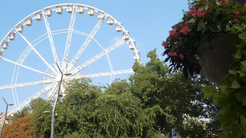 Ferris Wheel Hungary Stock Footage 127921861