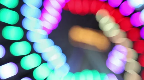 Ferris wheel illumination 3 Stock Footage 46388059
