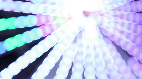 Ferris wheel illumination 4 Stock Footage 46388366