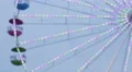 Ferris Wheel Lights Defocused 4k or 4k+ Resolution