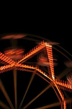 Ferris wheel lights Fotos de archivo