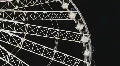 Ferris wheel at night. HD Footage