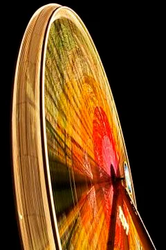 Ferris wheel by night Stock Photos