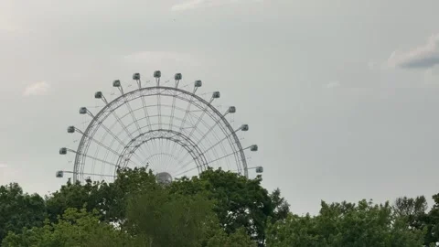 Ferris wheel in the park Stock Footage 309461753