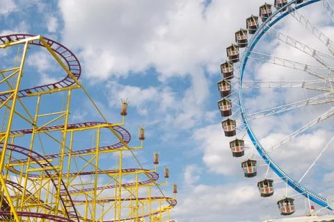 Ferris wheel Stock Photos