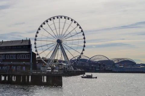 Ferris wheel Stockfoto's