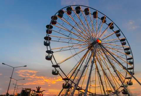 Ferris wheel Stock Photos