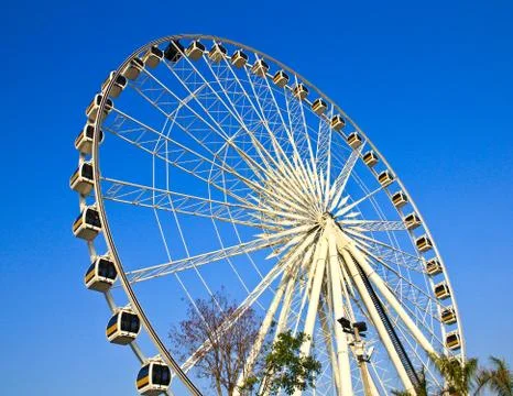 Ferris wheel. Stock Photos