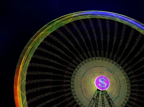 Ferris wheel Foto stock