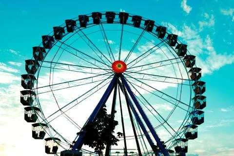 Ferris wheel Stock Photos