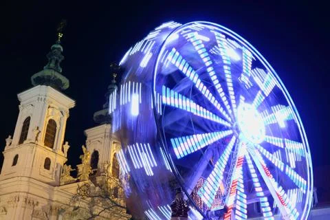 Ferris wheel Stock Photos