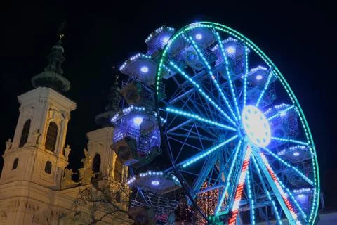 Ferris wheel Stock Photos