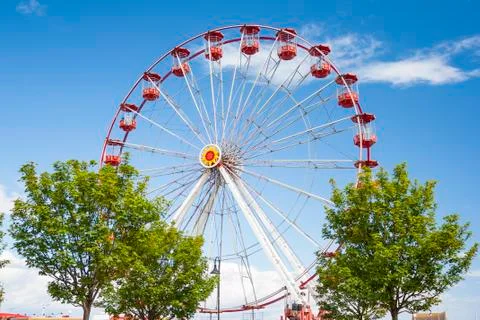 Ferris wheel Stock Photos