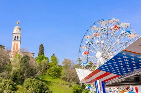 Ferris wheel Stock Photos