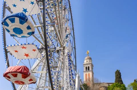 Ferris wheel Stock Photos