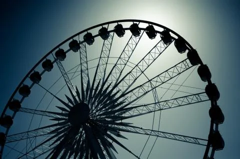 Ferris wheel Stock Photos