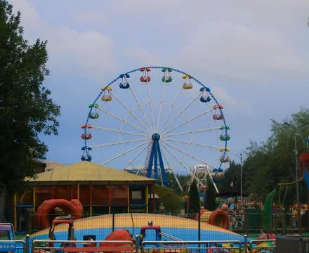 Ferris wheel Foto stock