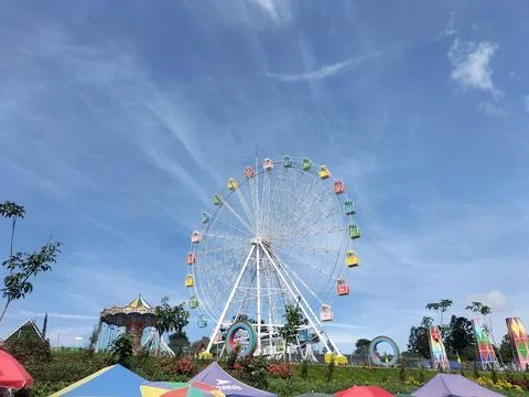 Ferris wheel 스톡 사진