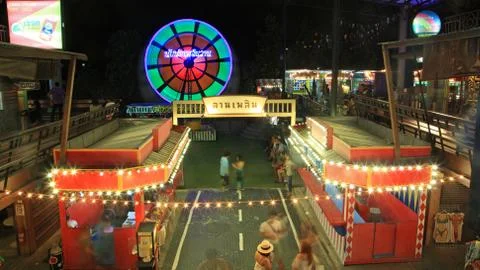 Ferris wheel at Plernwan Stock Photos