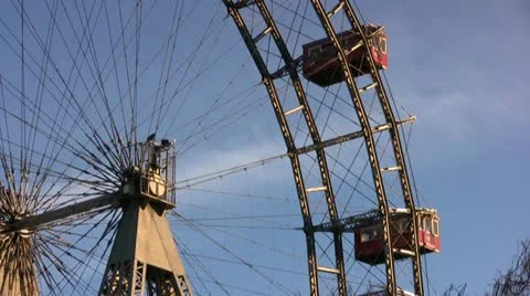 Ferris Wheel at Prater Stock Footage 22144939