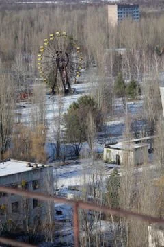 Ferris wheel of Pripyat Fotos de archivo