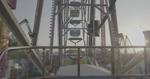 Ferris Wheel Ride Stock Footage 168111781