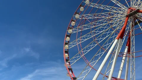 Ferris Wheel Rotates Stock Footage 292623946
